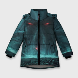 Зимняя куртка для девочек 3D Ктулху