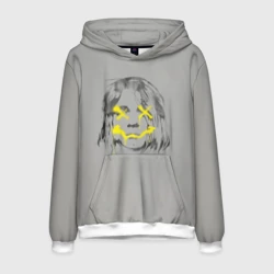 Мужская толстовка 3D Курт Кобейн