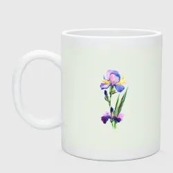 Кружка керамическая Ирис