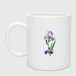 Кружка керамическая Ирис