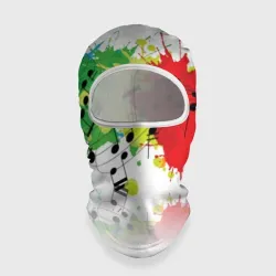 Балаклава 3D Ноты color