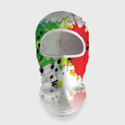 Балаклава 3D Ноты color