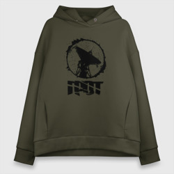 Женское худи Oversize хлопок ГРОТ