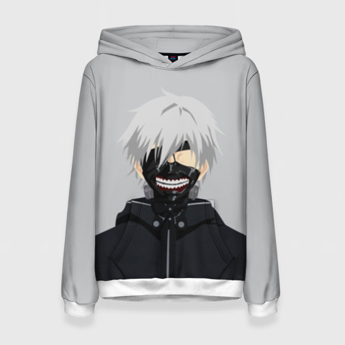 Женская толстовка 3D Kaneki Ken в маске, цвет 3D печать