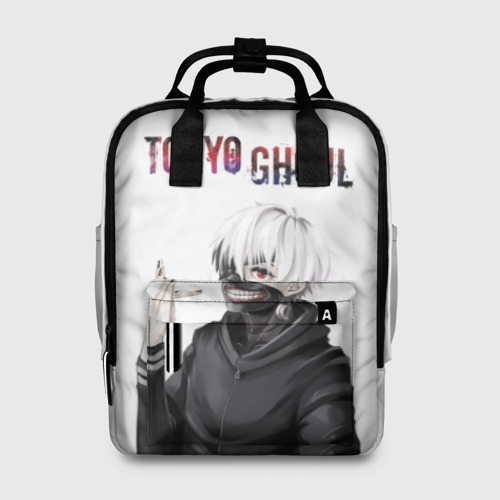 Женский рюкзак 3D Kaneki Ken в профиль