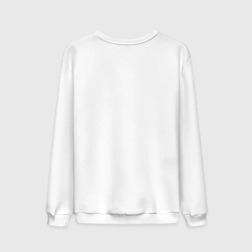 Мужской свитшот хлопок с принтом Сборная Англии, вид сзади #1