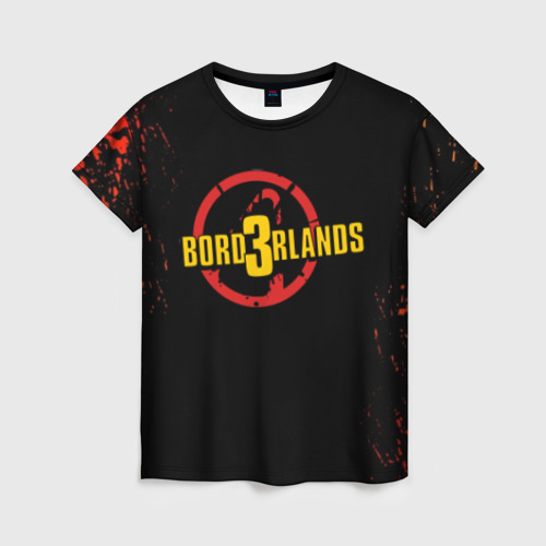 Женская футболка 3D BORDERLANDS 3, цвет 3D печать