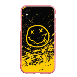 Чехол для iPhone XS Max матовый Nirvana