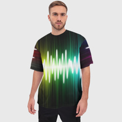 Мужская футболка oversize 3D Music - фото 2