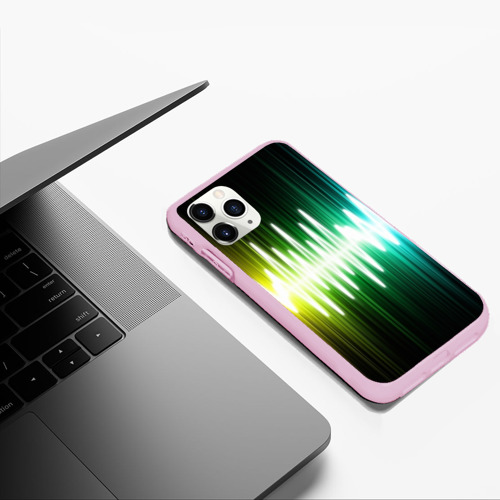 Чехол для iPhone 11 Pro Max матовый Music, цвет розовый - фото 5