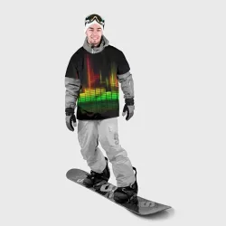 Накидка на куртку 3D Эквалайзер