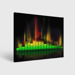 Холст прямоугольный Эквалайзер