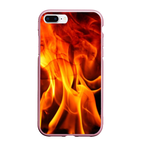 Чехол для iPhone 7Plus/8 Plus матовый Огонь и дым Фото 01 Чехол для iPhone 7Plus/8 Plus матовый Огонь и дым Фото 01