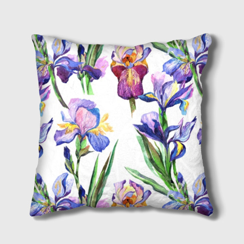 Подушка ирис. Подушка с ирисами. Подушка ирис. Подушка ирис като. Фотопечать на подушках ирисы.
