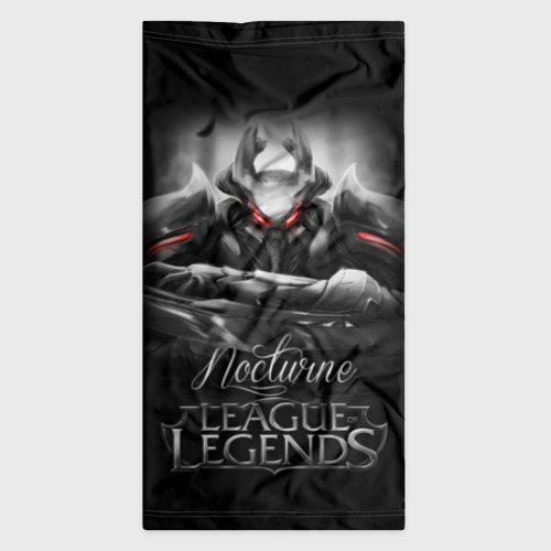 Бандана-труба 3D League of Legends, Nocturne, цвет 3D печать - фото 7