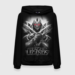 Женская толстовка 3D League of Legends, Zed