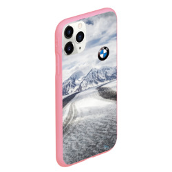 Чехол для iPhone 11 Pro Max матовый BMW - снежная вершина - фото 2