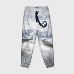 Детские брюки 3D BMW - снежная вершина