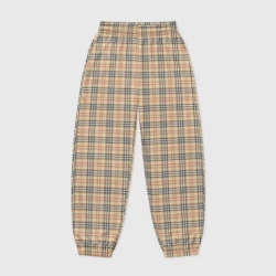 Женские джоггеры оверсайз 3D Шотландка