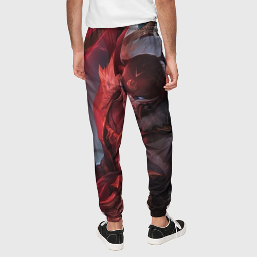 Мужские брюки 3D League of Legends, цвет 3D печать - фото 5