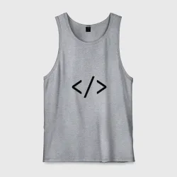 Мужская майка хлопок Hard coder