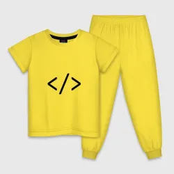 Детская пижама хлопок Hard coder