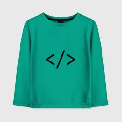 Детский лонгслив хлопок Hard coder
