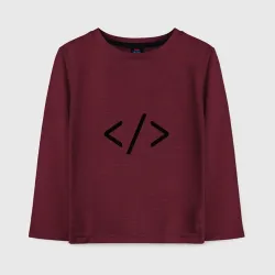 Детский лонгслив хлопок Hard coder