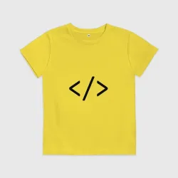 Детская футболка хлопок Hard coder