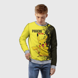 Детский свитшот 3D Pikachu Pika Pika - фото 2