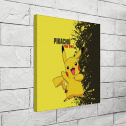 Холст квадратный Pikachu Pika Pika - фото 2