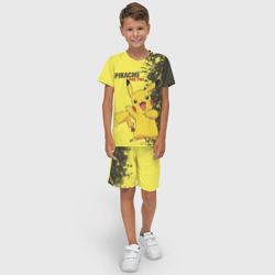 Детский костюм с шортами 3D Pikachu Pika Pika - фото 2