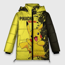 Женская зимняя куртка Oversize Pikachu Pika Pika