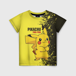 Детская футболка 3D Pikachu Pika Pika