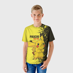 Детская футболка 3D Pikachu Pika Pika - фото 2