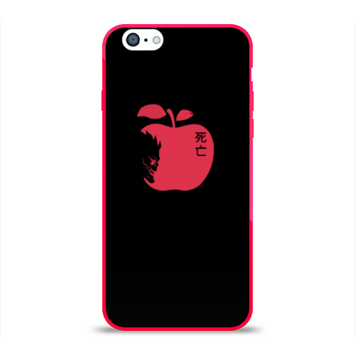 Чехол для Apple iPhone 6 силиконовый глянцевый Death Note Apple Фото 01 Чехол для Apple iPhone 6 силиконовый глянцевый Death Note Apple Фото 01