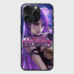 Чехол силиконовый для Apple iPhone 15 Pro матовый League of Legends