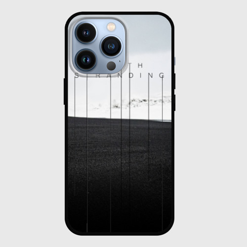 Чехол для iPhone 13 Pro Death Stranding, цвет черный