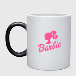 Кружка хамелеон Barbie