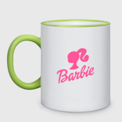 Кружка двухцветная Barbie