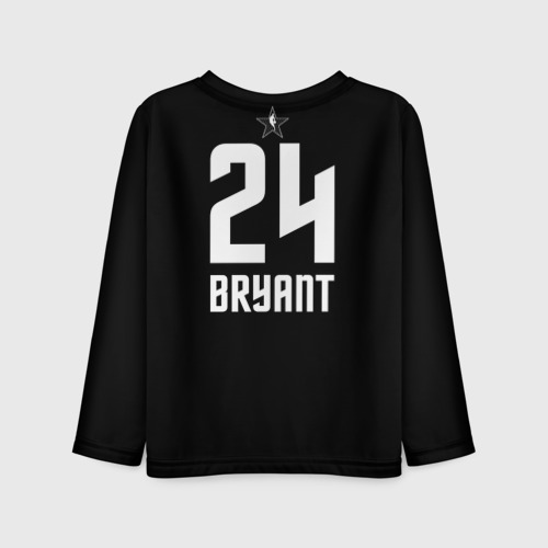 Детский лонгслив 3D Kobe Bryant Jersey, цвет 3D печать - фото 2