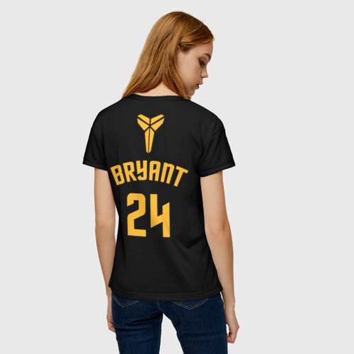 Женская футболка 3D Kobe Bryant black mamba, цвет 3D печать - фото 4
