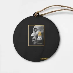 Деревянная игрушка круг Kobe Bryant black mamba