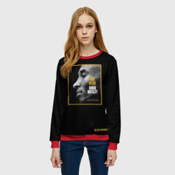 Женский свитшот 3D Kobe Bryant black mamba - фото 2