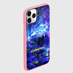 Чехол для iPhone 11 Pro Max матовый Cyberpunk 2077 - фото 2