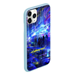 Чехол для iPhone 11 Pro Max матовый Cyberpunk 2077 - фото 2