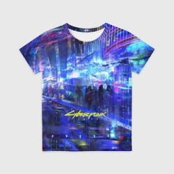 Детская футболка 3D Cyberpunk 2077