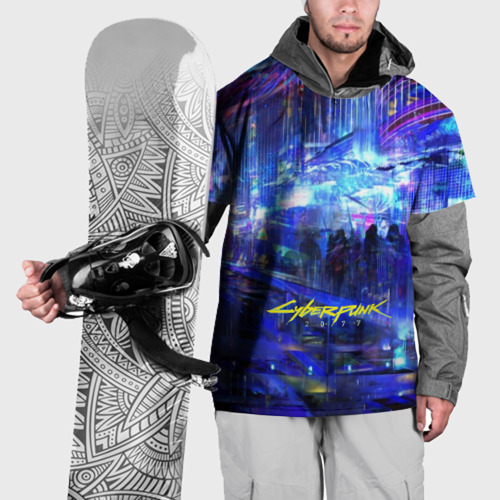 Накидка на куртку 3D Cyberpunk 2077, цвет 3D печать