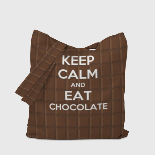 Шоппер 3D Keep calm and eat chocolate - фото 4