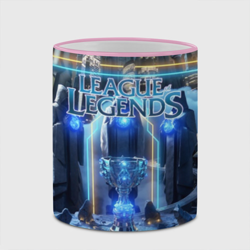 Кружка с полной запечаткой League of Legends, цвет Кант розовый - фото 4